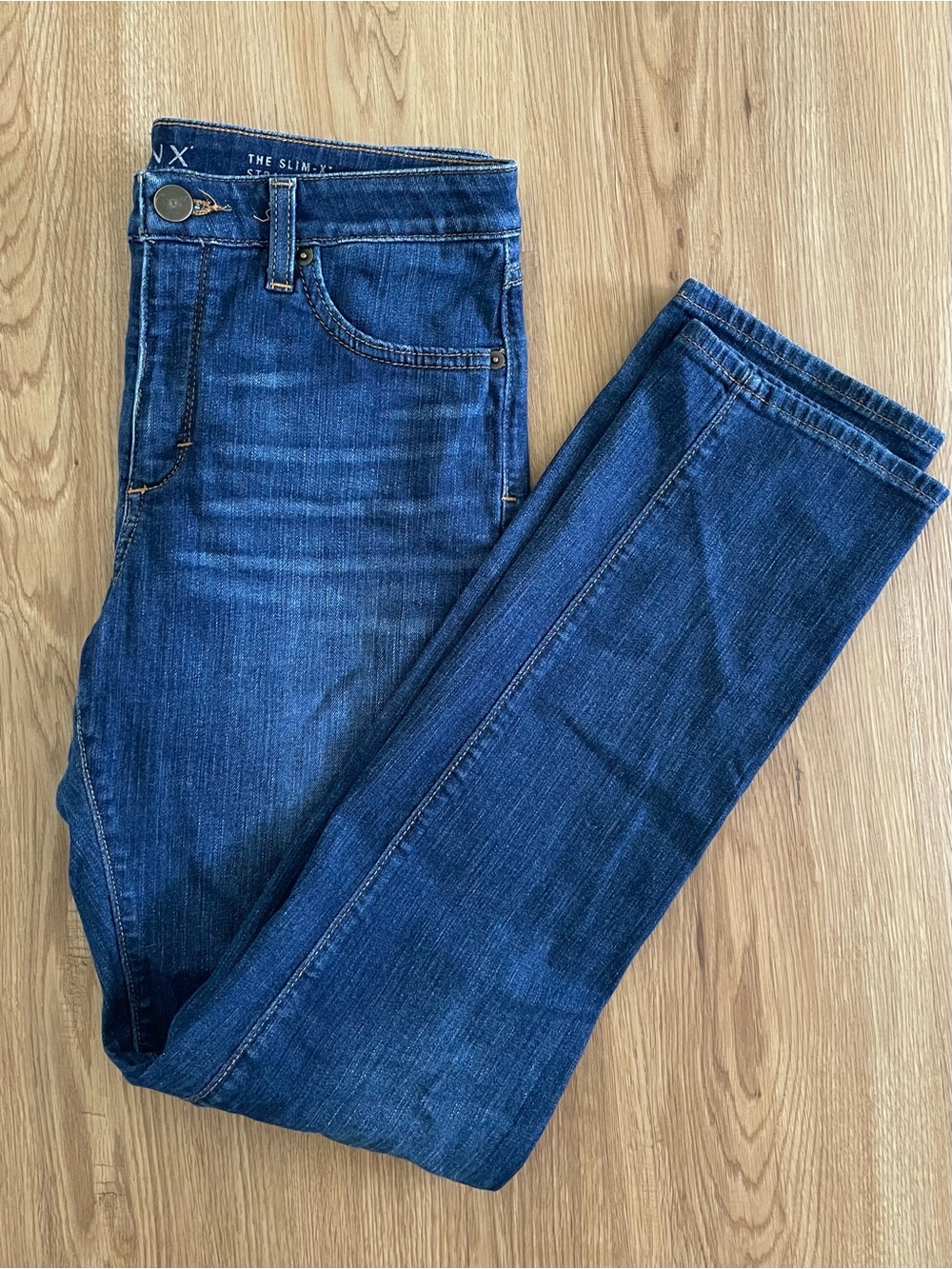 SPANX Dark Blue Slim Jeans